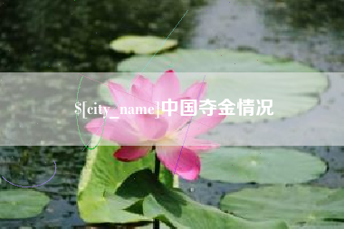 浮梁中国夺金情况
