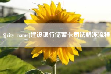浮梁建设银行储蓄卡司法解冻流程