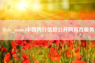 浮梁中国执行信息公开网官方服务