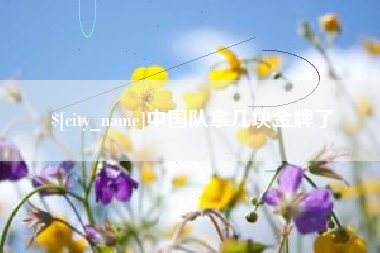 浮梁中国队拿几块金牌了