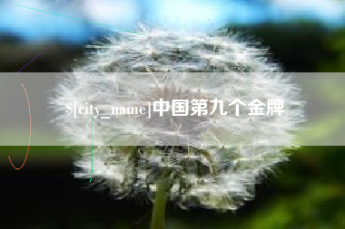 浮梁中国第九个金牌