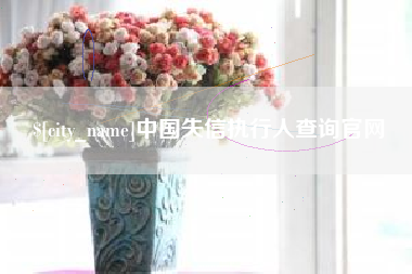 浮梁中国失信执行人查询官网