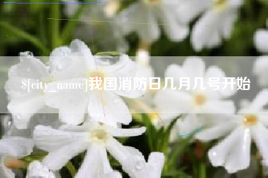 浮梁我国消防日几月几号开始