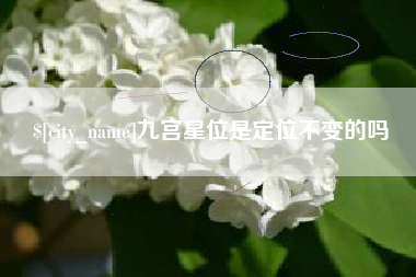 浮梁九宫星位是定位不变的吗