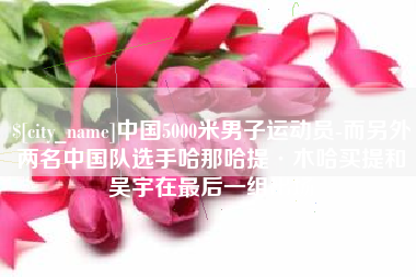浮梁中国5000米男子运动员-而另外两名中国队选手哈那哈提·木哈买提和吴宇在最后一组出场
