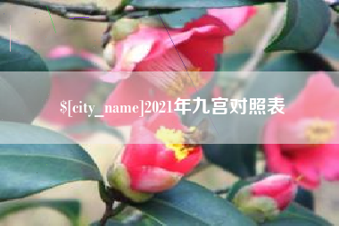 浮梁2021年九宫对照表