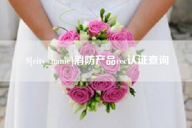 浮梁消防产品ccc认证查询