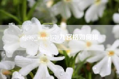 浮梁579九宫格如何排